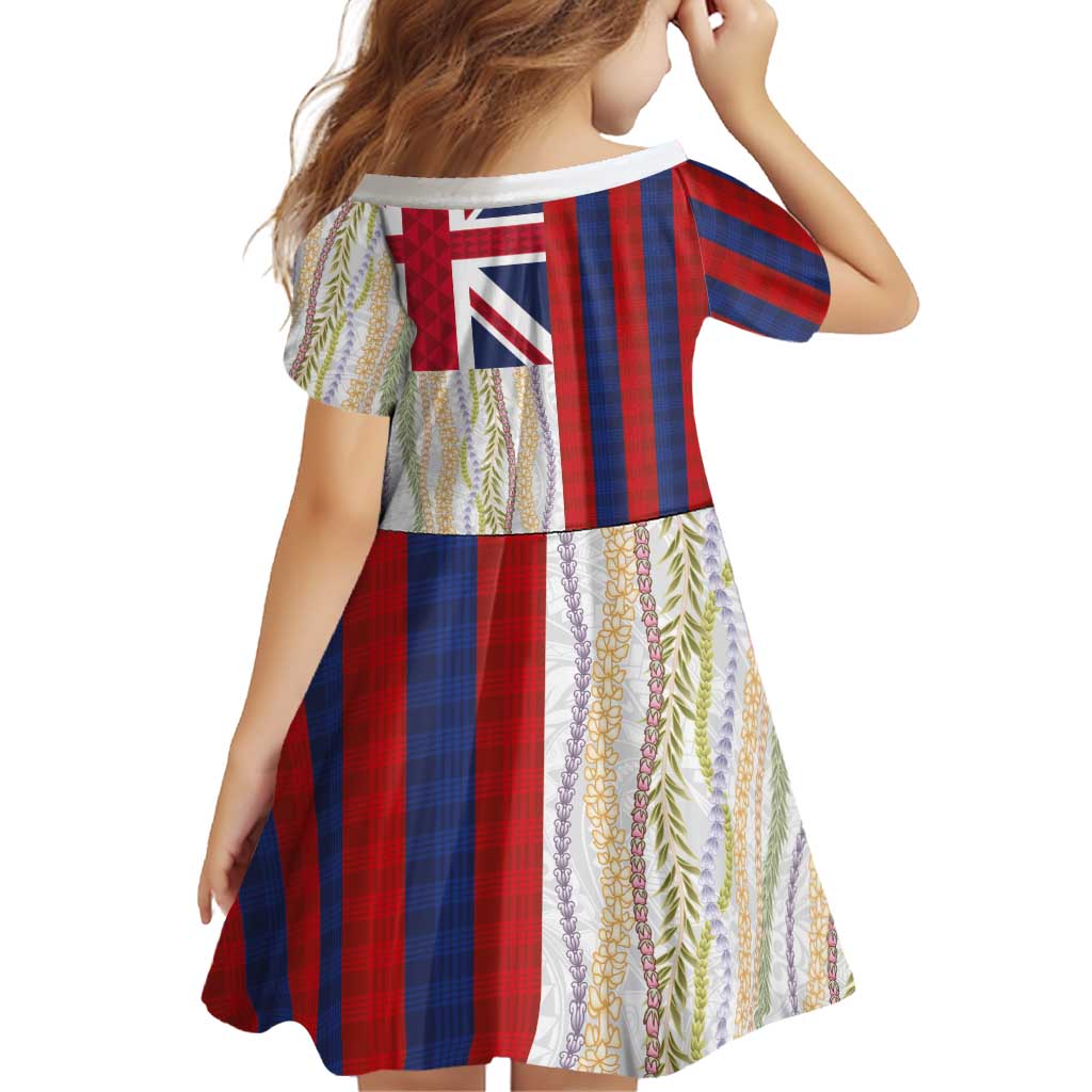 Hawaiian Tropical Plants Lei Family Matching Off The Shoulder Long Sleeve Dress and Hawaiian Shirt National Flag Style LT03 - Polynesian Pride