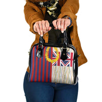 Hawaiian Tropical Plants Lei Shoulder Handbag National Flag Style - Polynesian Pride