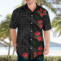 Hawaiian Kakau Art Hawaiian Shirt Taro Leaves with Ohia Lehua and Pakala Pattern - Polynesian Pride