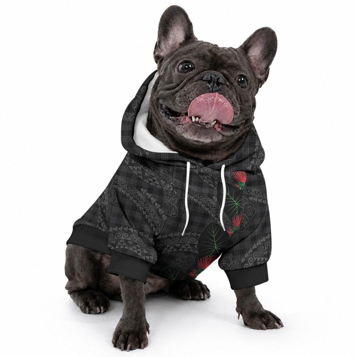 Hawaiian Kakau Art Pet Hoodie LT03 - Polynesian Pride
