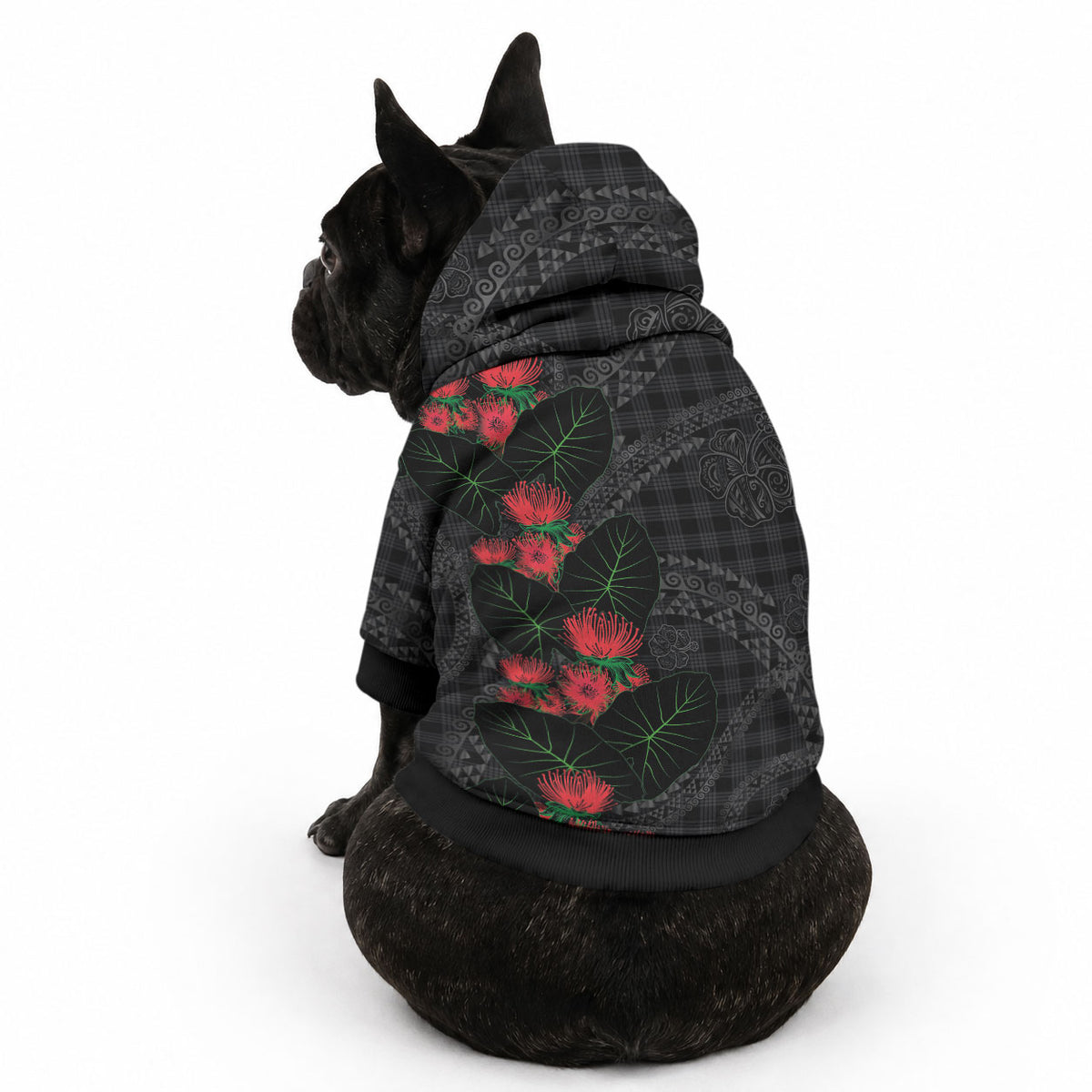Hawaiian Kakau Art Pet Hoodie LT03 - Polynesian Pride