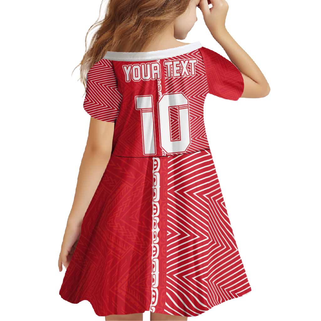 Custom Tahiti Football-Iron Warriors Family Matching Tank Maxi Dress and Hawaiian Shirt LT03 - Polynesian Pride