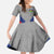 Custom New Caledonia-The Kagus Family Matching Off The Shoulder Long Sleeve Dress and Hawaiian Shirt