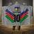 Custom New Caledonia-The Kagus Hooded Blanket