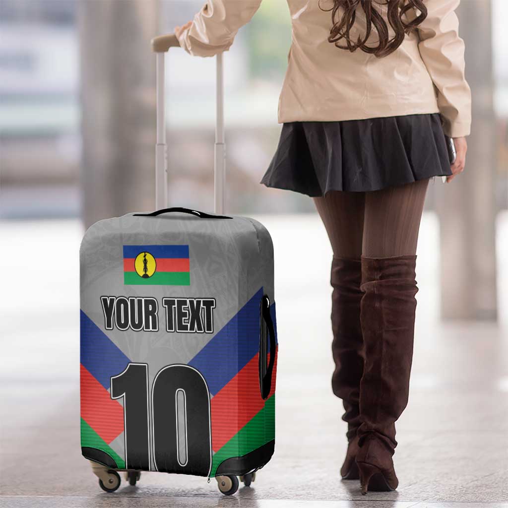 Custom New Caledonia-The Kagus Luggage Cover