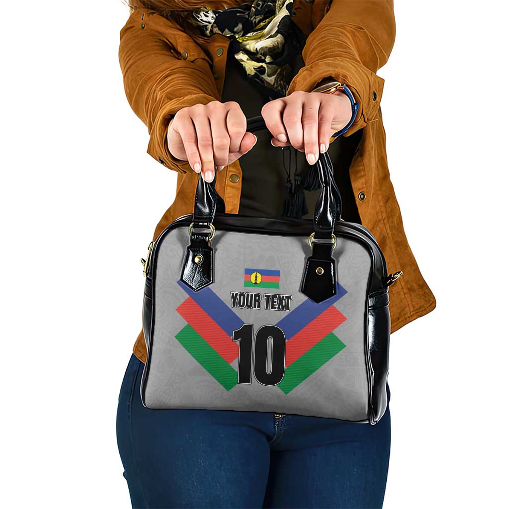 Custom New Caledonia-The Kagus Shoulder Handbag