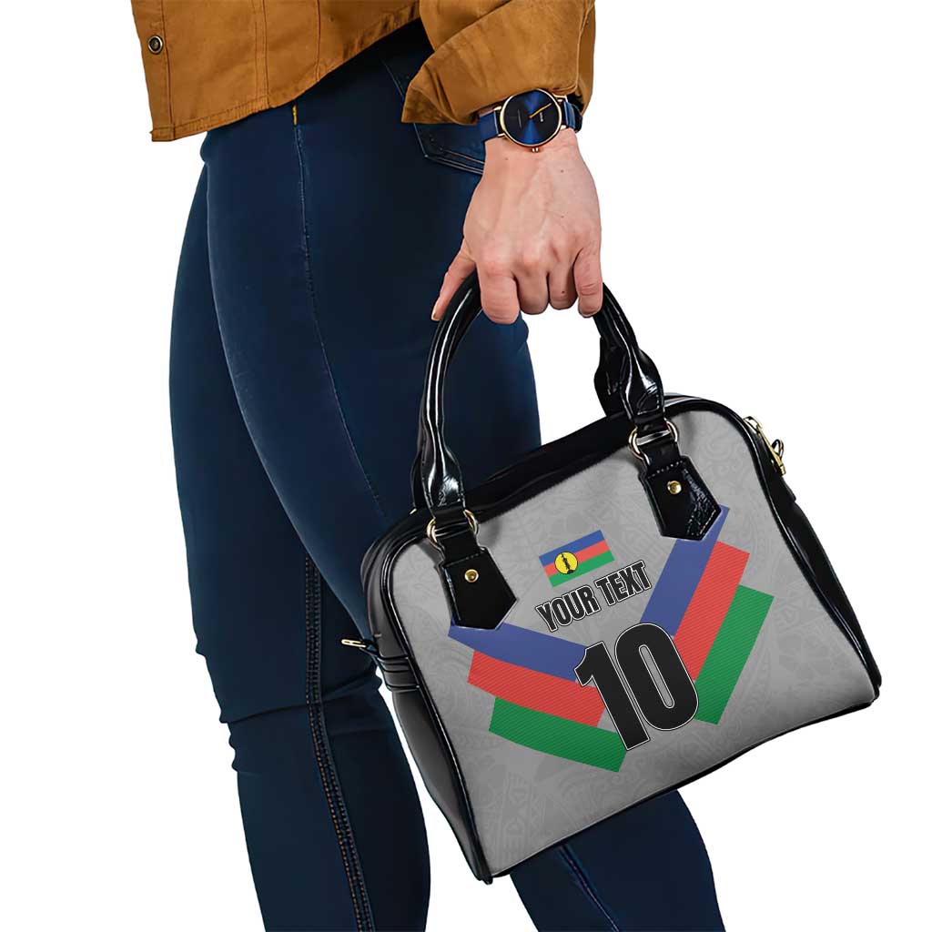 Custom New Caledonia-The Kagus Shoulder Handbag