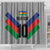 Custom New Caledonia-The Kagus Shower Curtain