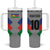Custom New Caledonia-The Kagus Tumbler With Handle