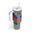 Custom New Caledonia-The Kagus Tumbler With Handle