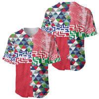 Hawaiian Floral Kakau Tropical Leaves-Sporty Style Baseball Jersey LT03 - Polynesian Pride