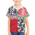 Hawaiian Floral Kakau Tropical Leaves-Sporty Style Hawaiian Shirt