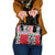 Hawaiian Floral Kakau Tropical Leaves-Sporty Style Shoulder Handbag