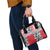 Hawaiian Floral Kakau Tropical Leaves-Sporty Style Shoulder Handbag