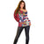 Hawaii Runner-Kakau Art with Lei and Plumeria Off Shoulder Sweater