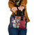Hawaii Runner-Kakau Art with Lei and Plumeria Shoulder Handbag