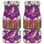 Hawaiian Plumeria and Humpback Whales Car Mats Polynerian Art Tattoo-Mauve Color