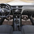 Hawaiian Plumeria and Humpback Whales Car Mats Polynerian Art Tattoo-Grayscale Mode