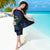 Hawaii Turtle Plumeria Flower Fanciful Sarong