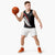 New Zealand Rugby Custom Basketball Jersey Sporty Silver Fern Shape with Maori Tattoos - Polynesian Pride