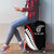 New Zealand Rugby Luggage Cover Sporty Silver Fern Shape with Maori Tattoos - Polynesian Pride