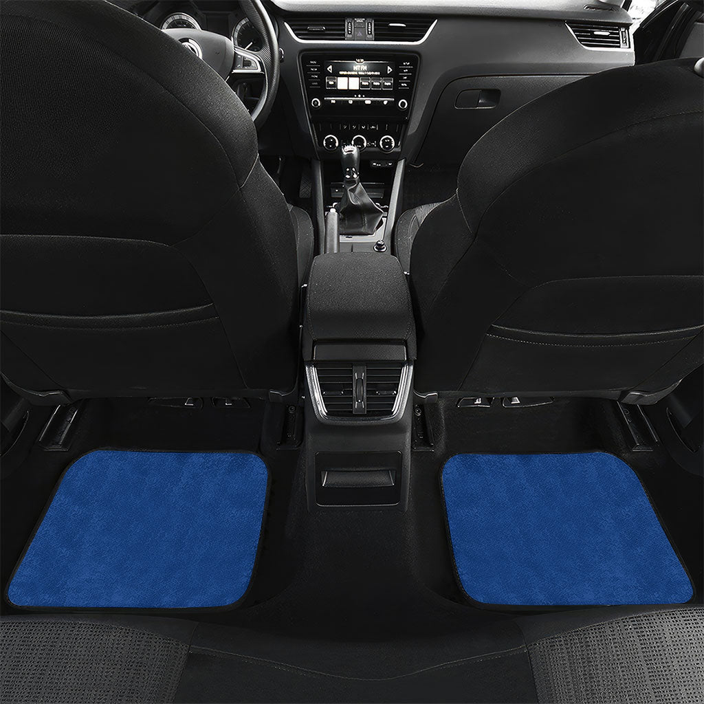 Hawaii Ocean Car Mats Pineapple Turtle and Mango Reef Triggerfish and Kakau Tattoo LT03 Set 2pcs - Back Multicolor - Polynesian Pride