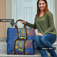 Hawaii Ocean Travel Bag Pineapple Turtle and Mango Reef Triggerfish and Kakau Tattoo LT03 - Polynesian Pride