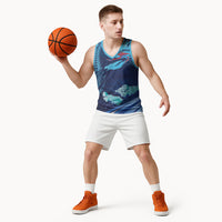 Personalized Hawaii Swimming Basketball Jersey Tribal Sporty Style LT03 - Polynesian Pride