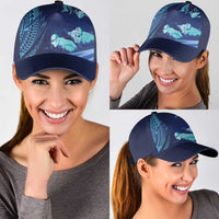 Hawaii Swimming Classic Cap Tribal Sporty Style LT03 - Polynesian Pride