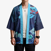 Personalized Hawaii Swimming Kimono Tribal Sporty Style LT03 - Polynesian Pride