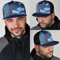 Hawaii Swimming Mesh Trucker Cap Tribal Sporty Style LT03 - Polynesian Pride