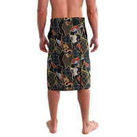 Hawaiian and Japanese Lavalava Polynesian Tattoo with Japanese Culture Kintsugi Style LT03 - Polynesian Pride
