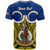 Personalised Vanuatu Torba Province T Shirt Pig Tusk Mix Maori Pattern and Namele Leaf LT03 - Polynesian Pride