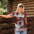 Mate Ma'a Tonga Women Polo Shirt Haʻamonga ʻa Maui and White Dove - Tongan Kupesi Ngatu