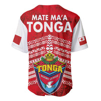 Mate Ma'a Tonga Baseball Jersey Double White Dove and Kupesi Ngatu Art Tattoo LT03 - Polynesian Pride