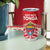 Mate Ma'a Tonga Tumbler Cup Double White Dove and Kupesi Ngatu Art Tattoo