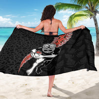 New Zealand Maori Warrior Rugby Sarong Maori and Silver Fern Half Style LT03 - Polynesian Pride