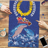Hawaiian Sea Animals Puzzle Whales Shark and Turtle Guardians with Tribal Pattern