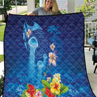Fiji Jellyfish Quilt Tapa Patterns and Hibiscus Sea Vibe