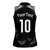 New Zealand Rugby Custom Women Sleeveless Polo Shirt Aotearoa Armour Blacks Silver Ferns - Polynesian Pride