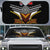 Tonga Rugby Auto Sun Shade Mana o Tonga-Tribal Heritage Edition Black Color - Polynesian Pride