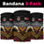 Tonga Rugby Neck Gaiter Mana o Tonga-Tribal Heritage Edition Black Color - Polynesian Pride