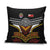 Tonga Rugby Pillow Cover Mana o Tonga-Tribal Heritage Edition Black Color - Polynesian Pride