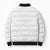 Tonga White Sunday Bomber Puffer Jacket Tongan Tribal Heritage Tattoos - Polynesian Pride
