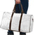 Tonga White Sunday Travel Bag Tongan Tribal Heritage Tattoos - Polynesian Pride