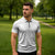 Tonga White Sunday Zipper Polo Shirt Tongan Tribal Heritage Tattoos - Polynesian Pride