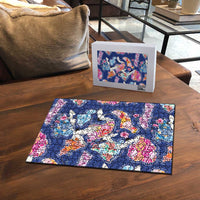 Hawaiian and Japanese Culture Together Puzzle Hawaiian Archipelago Shape Sea Animals