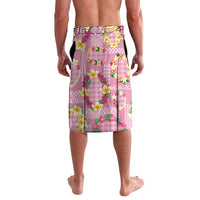 Hawaiian Leis Lavalava Kakau Tattoos and Palaka Pastel Pink Color