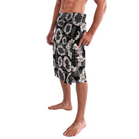 Hawaiian Leis Lavalava Kakau Tattoos and Palaka Pastel Grayscale