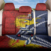 Kiribati Independence Day Back Car Seat Cover Polynesian and Melanesian Art Tattoo LT03 One Size Red - Polynesian Pride